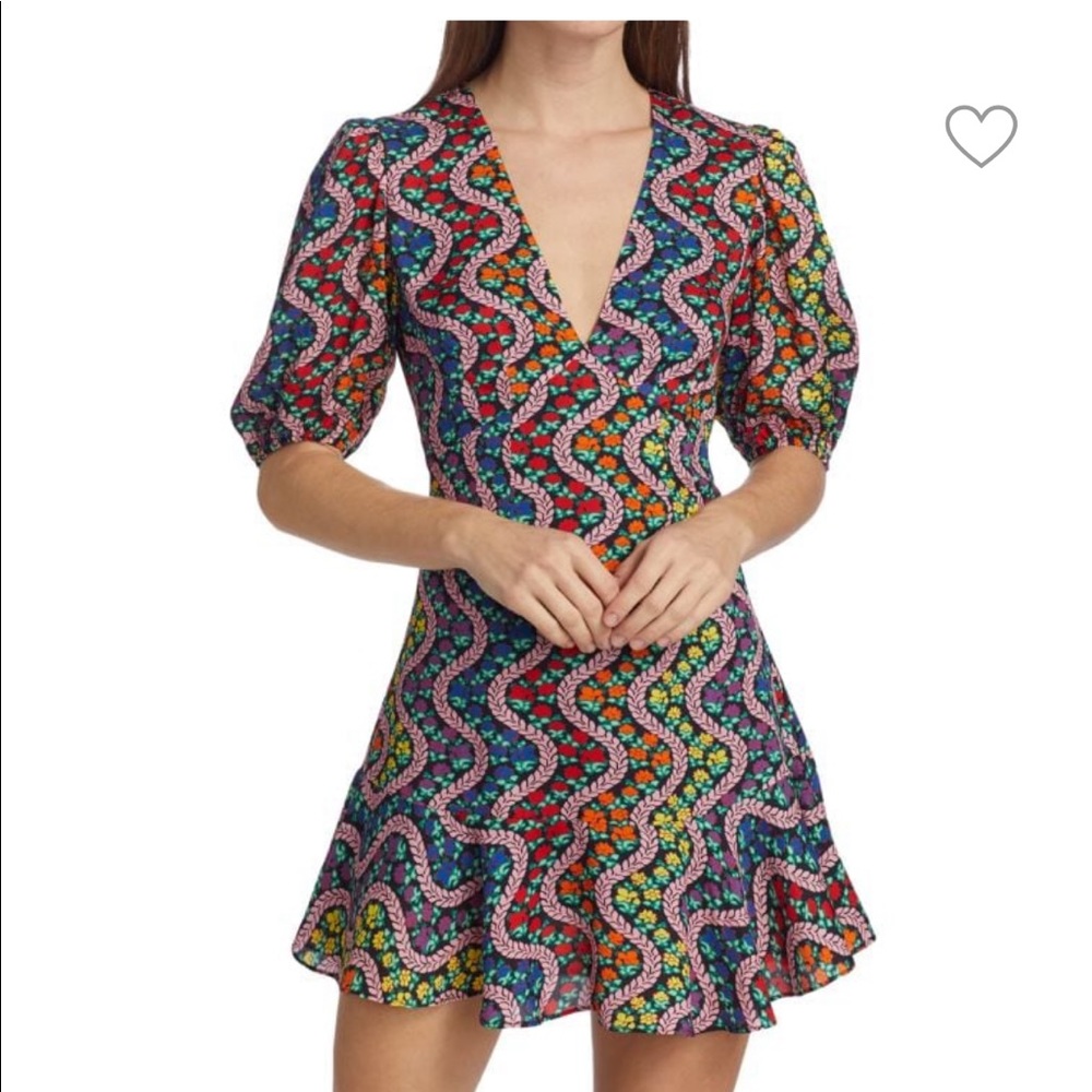 RHODE Ruby Puff-Sleeve Minidress